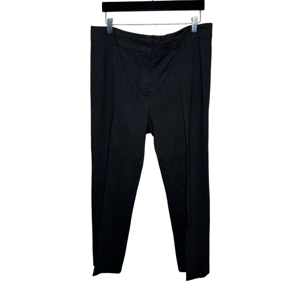 Escada Dark Gray Straight Leg Career Wear Pants Women's Size 44
